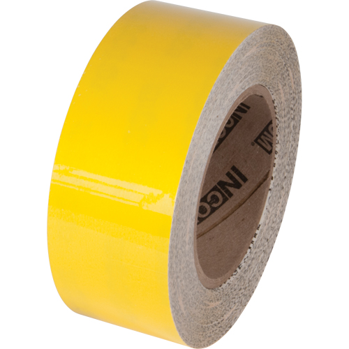 Tuff Mark&reg; Floor Marking Tape, 2" x 100', Polyester, Yellow Dufferin Supply