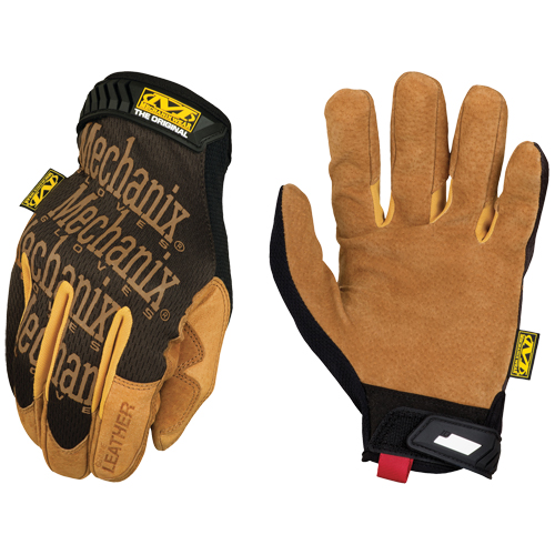 The Original&reg; Gloves, Small, Grain Leather Palm, Hook & Loop Cuff Dufferin Supply