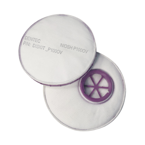 Diskit Respirator Filter, Particulate Filter with Nuisance Vapour Relief, Organic Vapour/P100 Filter Dufferin Supply