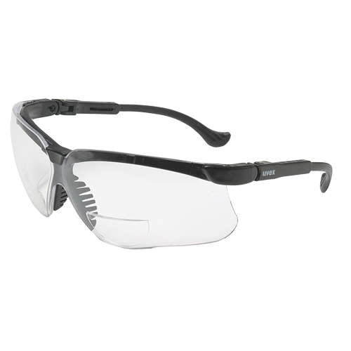 Lunettes de s&eacute;curit&eacute; Uvex Genesis avec verres de lecture, Anti-&eacute;gratignures, Transparent, Dioptrie 1,5 Dufferin Supply