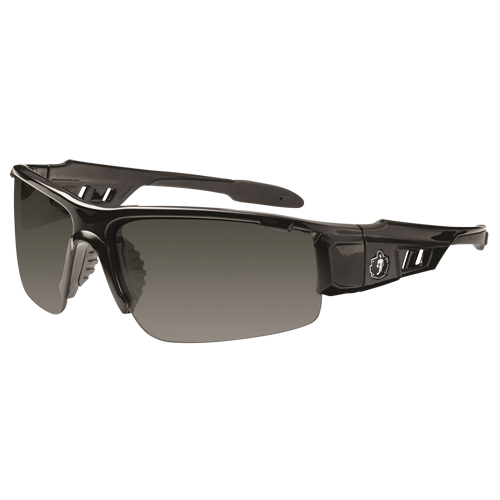 Skullerz&reg; Dagr Safety Glasses, Grey/Smoke Lens, Anti-Scratch, ANSI Z87+/Meets/Exceeds CSA Z94.3 Dufferin Supply