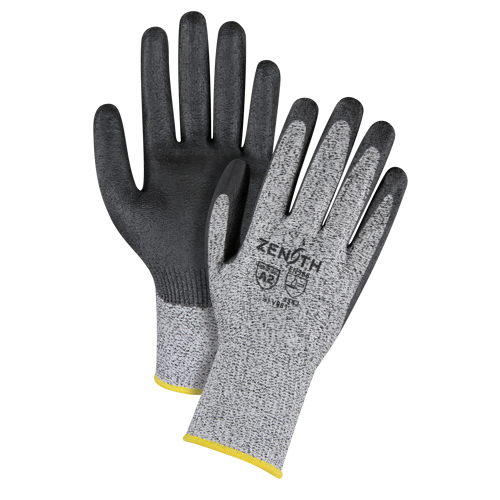 Gants &eacute;lastiques sans coutures r&eacute;sistants &agrave; la coupe, Taille Moyen/8, Calibre 13, Rev&ecirc;tement Polyur&eacute;thane, Enveloppe en PEHP, ANSI/ISEA 105 niveau 2/EN 388 niveau 3 Dufferin Supply