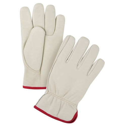 Gants de conducteur de premi&egrave;re qualit&eacute;, Petit, Paume en Cuir fleur de vache Dufferin Supply