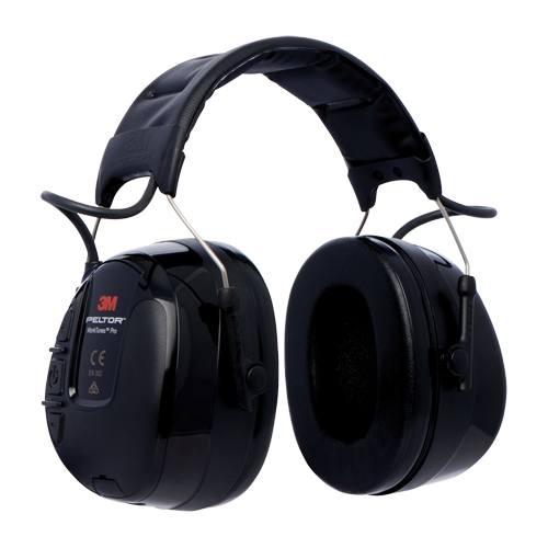 PELTOR WorkTunes Pro Earmuffs, Headband, 26 NRR dB Dufferin Supply