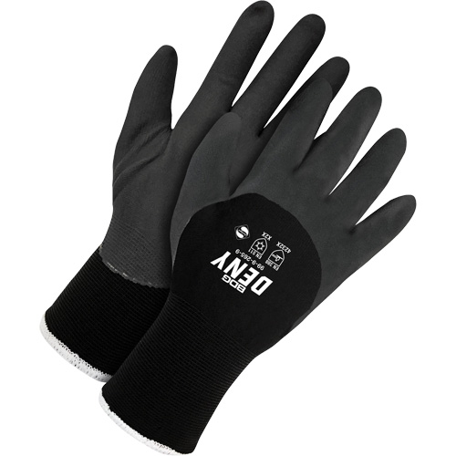 Synthetic Gloves, 10, Foam Nitrile Coating, 15 Gauge, Nylon/Acrylic Shell Dufferin Supply
