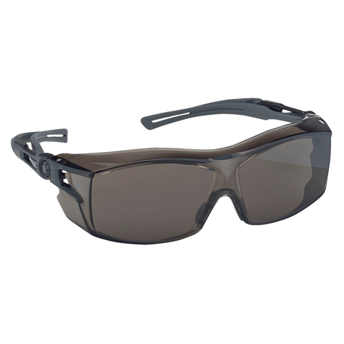Lunettes de s&eacute;curit&eacute; s&eacute;rie Extra OTG Dynamic, Lentille Fum&eacute;e, Antibu&eacute;e/Anti-&eacute;gratignures, ANSI Z87+/R&eacute;pond ou surpasse la norme CSA Z94.3 Dufferin Supply