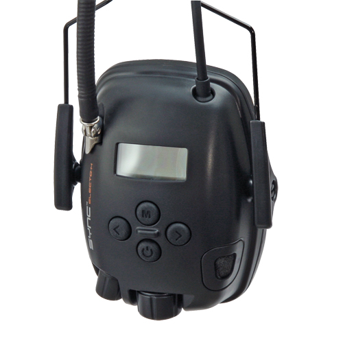 Howard Leight Sync Electo-H Helmet Earmuffs, Cap Mount Style, 30 dB Dufferin Supply