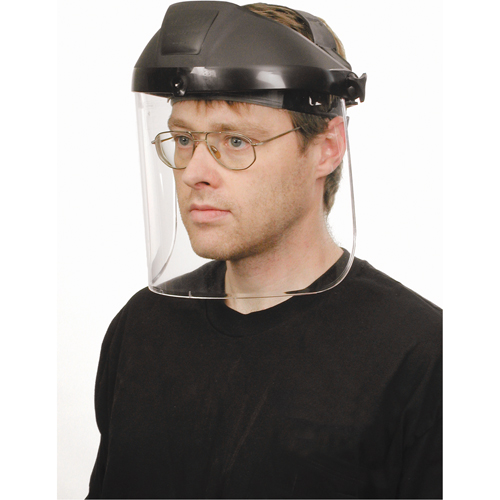 Fibre-Metal&reg; Protecto-Shield&reg; Protection Faceshield, Propionate, Clear Tint Dufferin Supply