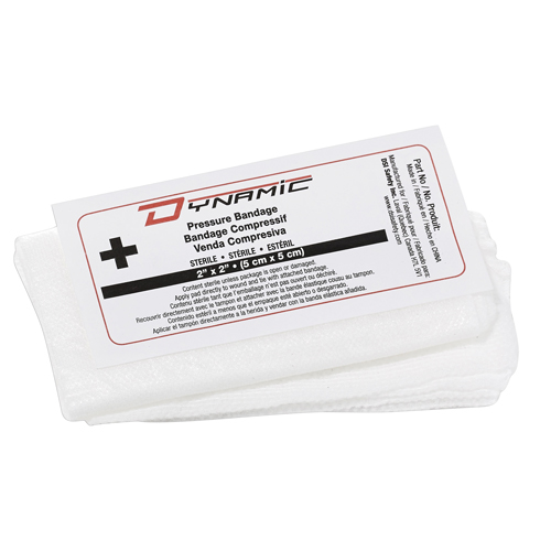 Dynamic Compress Bandages, 2" L x 2" W Dufferin Supply