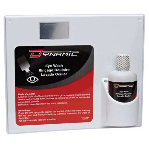 Douche oculaire avec solution isotonique Dynamic, Simple Dufferin Supply