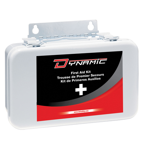 Dynamic Car First Aid Kit, Class 1 Medical Device, Metal B Dufferin Supply