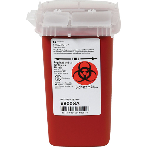Contenant phl&eacute;botomie Sharps Dynamic, Capacit&eacute; de 1 L Dufferin Supply