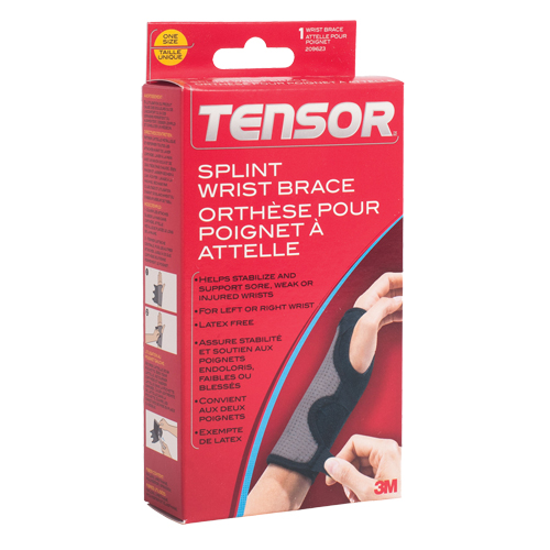 Tensor Wrist Brace, Neoprene, One Size Dufferin Supply
