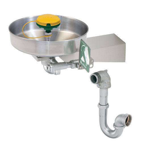 Axion&reg; Eye/Face Wash Station, Wall-Mount Installation, Stainless Steel Bowl Dufferin Supply