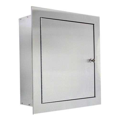 Recessed Stainless Steel Valve Cabinet Dufferin Supply