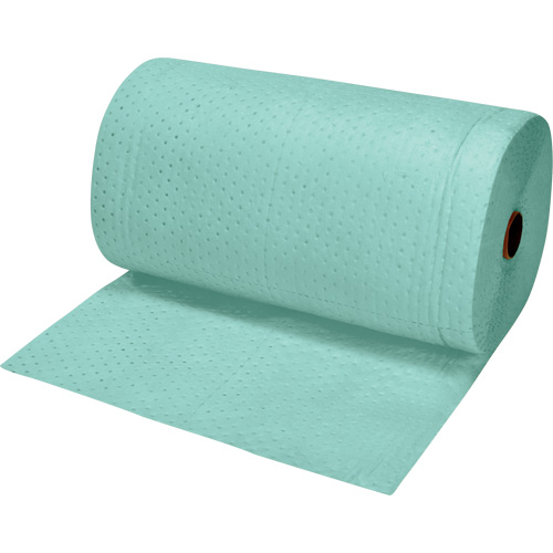 Rouleaux absorbants li&eacute;s de premi&egrave;re qualit&eacute;, Lourd, 150' lo x 30" la, Absorption 50 gal. Dufferin Supply
