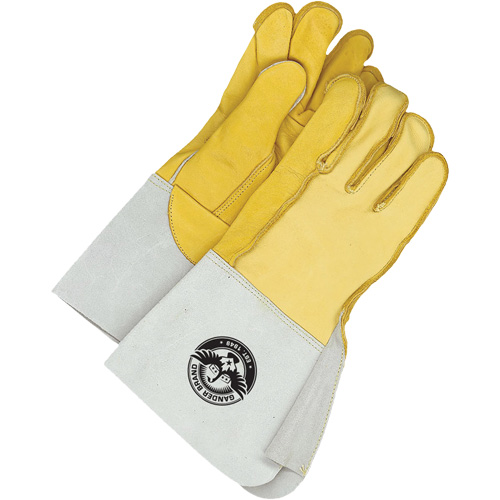 Gants de soudage, Cuir fleur de vache/Cuir fleur de daim, Taille Grand/10 Dufferin Supply
