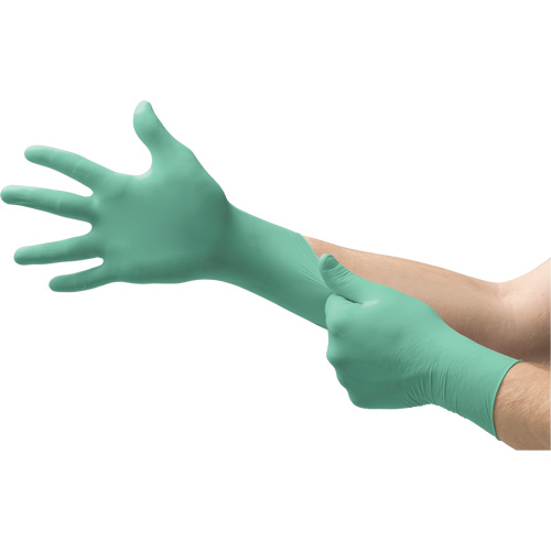 Micro-Touch&reg; Affinity&reg; Examination Gloves, X-Small, Neoprene, 6.3-mil, Powder-Free, Green, Class 2 Dufferin Supply