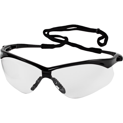 KleenGuard Nemesis Safety Glasses, Clear Lens, Anti-Scratch, ANSI Z87+/Meets/Exceeds CSA Z94.3 Dufferin Supply