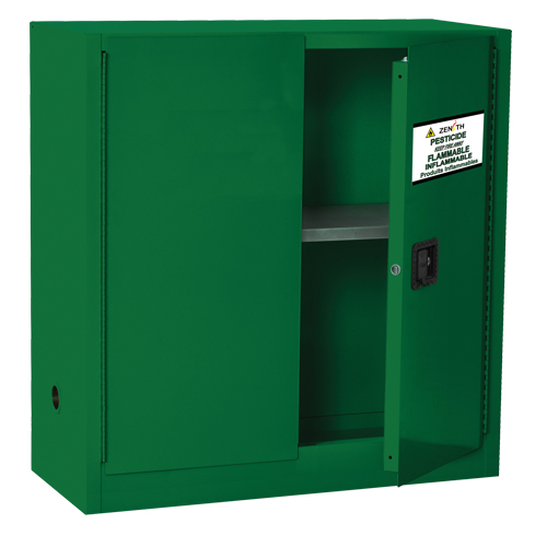 Pesticide Storage Cabinet, 30 gal., 44" H x 43" W x 18" D Dufferin Supply