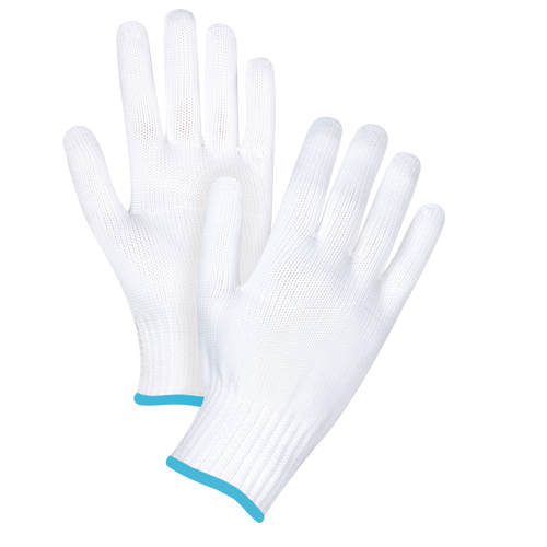 Seamless String Knit Gloves, Polyester, 10 Gauge, X-Large Dufferin Supply