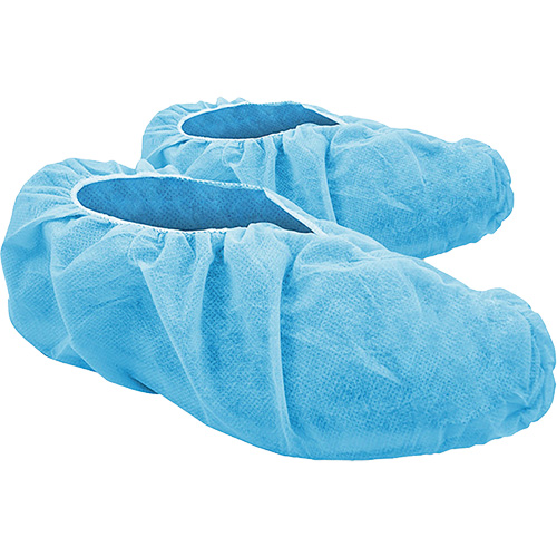 CoverMe Disposable Shoe Covers, X-Large, Polypropylene, Blue Dufferin Supply