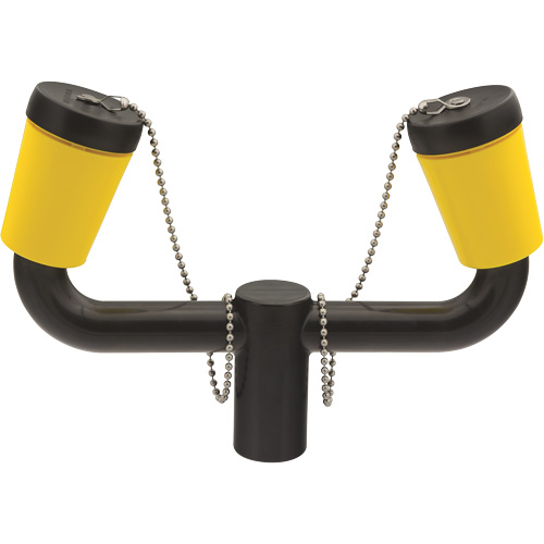 Ensemble de pommeaux doubles pour douche oculaire Dufferin Supply