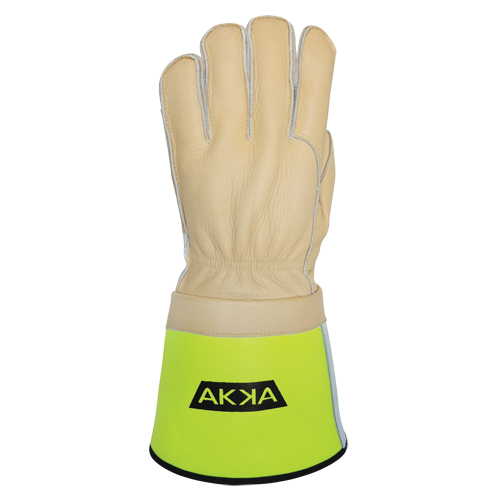 Lineman's Gloves, Small, Grain Cowhide Palm Dufferin Supply