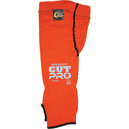 Memphis&reg; Sleeves, Kevlar&reg;, 14", ASTM ANSI Level A5, Orange Dufferin Supply