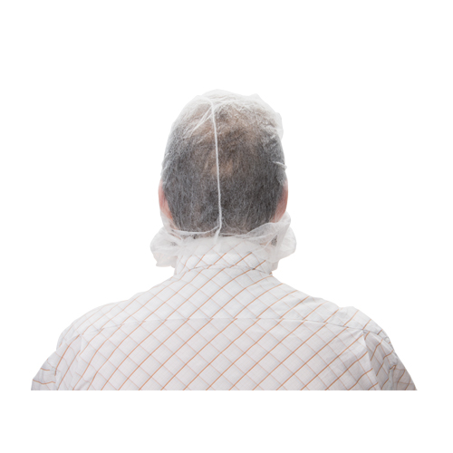 Disposable Hood, Polypropylene, White Dufferin Supply