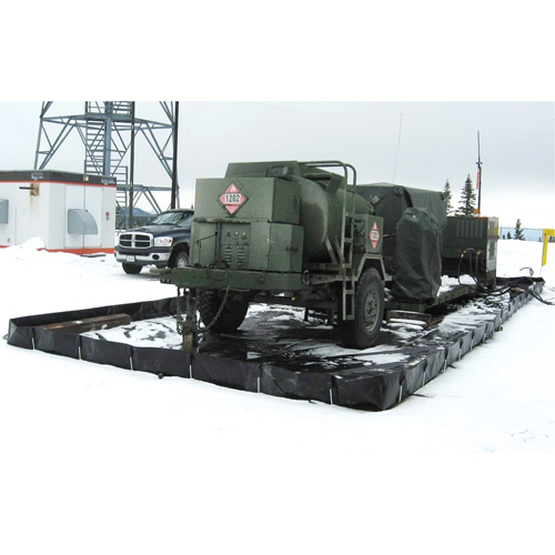 Insta-Berm L-Rod, 1122 US gal. Capacity, 10' W x 15' L x 12" H, L-Bracket Dufferin Supply