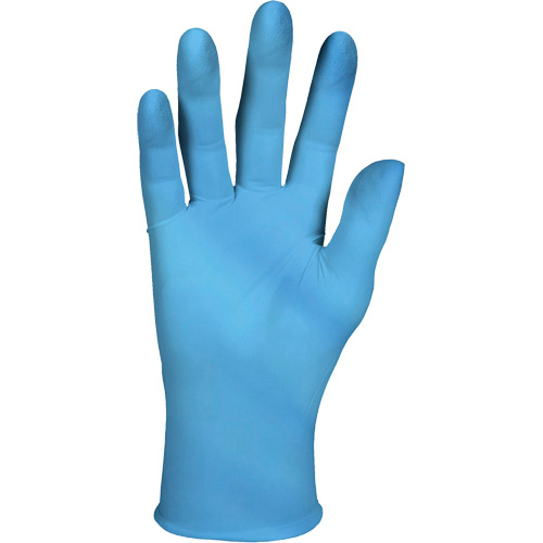 Gants pour usage g&eacute;n&eacute;ral KleenGuard G10, 6/T-petit, Nitrile, 2 mils, Sans poudre, Bleu Dufferin Supply