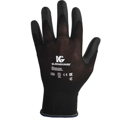 Gants polyvalents KleenGuard G40, 6/T-petit, R&ecirc;vetement Polyur&eacute;thane, Calibre 15, Enveloppe en Nylon Dufferin Supply