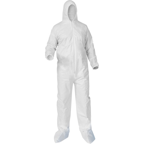 Kleenguard A35 Coveralls, 2X-Large, White, Microporous Dufferin Supply
