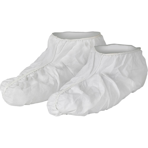 Couvre-chaussure KleenGuard A40, Taille unique, Microporeux, Blanc Dufferin Supply