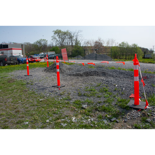 Premium Delineator Post, 42" H, Orange Dufferin Supply