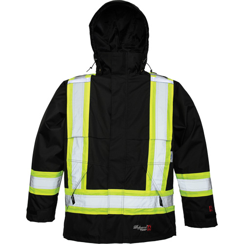 Journeyman Jacket, Polyester/Polyurethane, Black, Small Dufferin Supply
