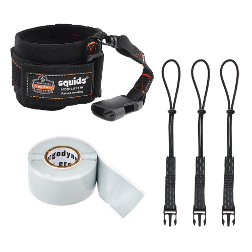 Squids&reg; 3192 Wrist Lanyard Tethering Kit Dufferin Supply