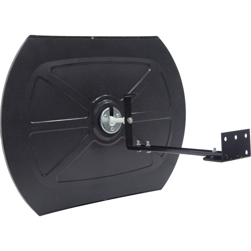 Miroir convexe rectangulaire/rond avec support, 20" h x 30" la, Int&eacute;rieur/Ext&eacute;rieur Dufferin Supply