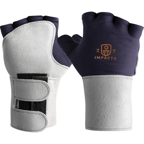 Anti-Impact Glove with Wrist Support, Cotton, Left Hand, X-Small Dufferin Supply