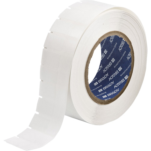 B-461 Thermal Transfer labels, Polyester, 0.6" L x 1.625" H, White Dufferin Supply