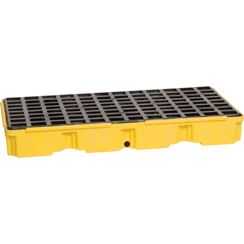 Modular Spill Platform, 30 US gal. Spill Capacity, 51.5" x 26.25" x 6.5" Dufferin Supply
