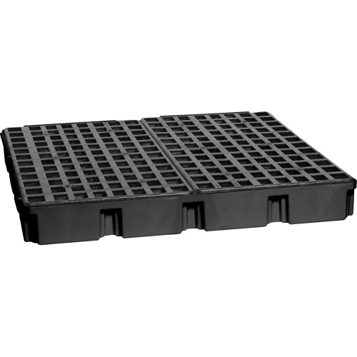 Modular Spill Platform, 60.5 US gal. Spill Capacity, 51.5" x 51.5" x 6.5" Dufferin Supply