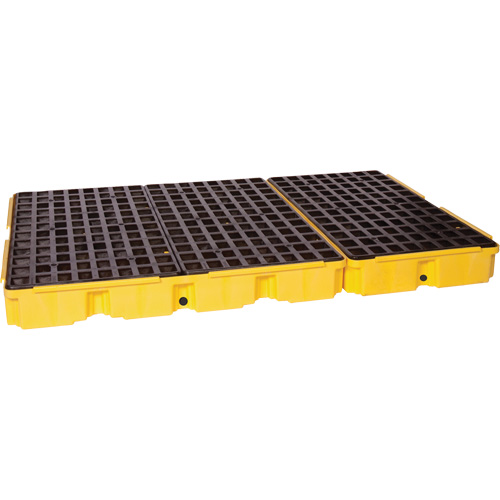 Modular Spill Platform, 88 US gal. Spill Capacity, 51.5" x 78.25" x 6.5" Dufferin Supply