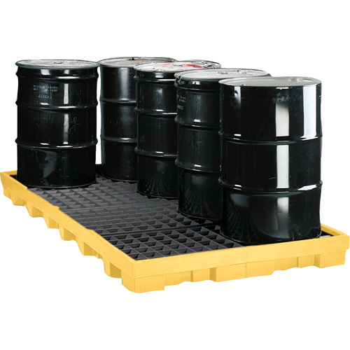 Plateforme de d&eacute;versement modulaire, Capacit&eacute; de d&eacute;versement 121 gal. US, 51,5'' x 103" x 6,5" Dufferin Supply