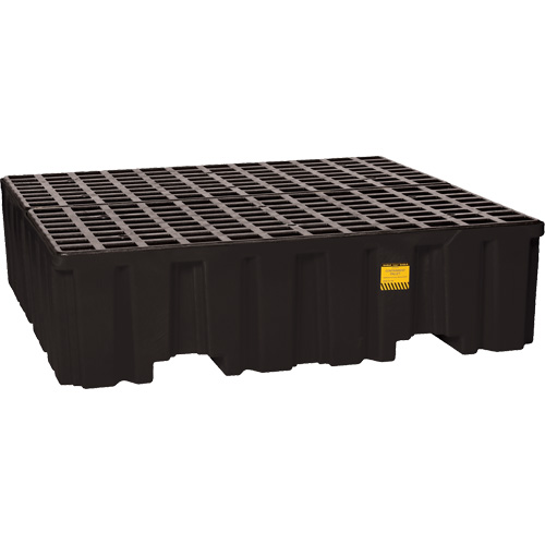 Spill Containment Pallet, 132 US gal. Spill Capacity, 51" x 52.5" x 13.75" Dufferin Supply