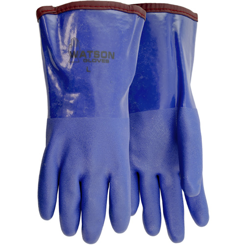 Gants r&eacute;sistant au givre, Taille T-Grand, 12" lo, PVC, Doublure en Acrylique/Molleton, Gant de calibre hiver Dufferin Supply