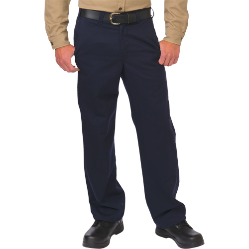 Arc Flash Work Pant, 28, x 32, Navy Blue, 12.4 cal/cm2 Dufferin Supply