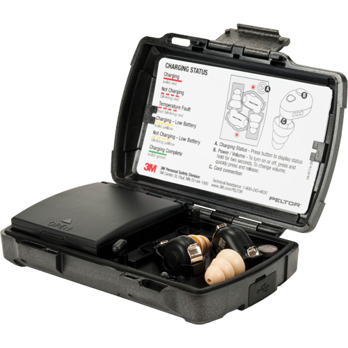 Trousse de bouchons d'oreilles Peltor Tactical TEP-100 Dufferin Supply