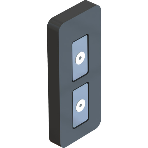 PLUS Head Belt/Ribbon Magnetic End Attachment, Black Dufferin Supply